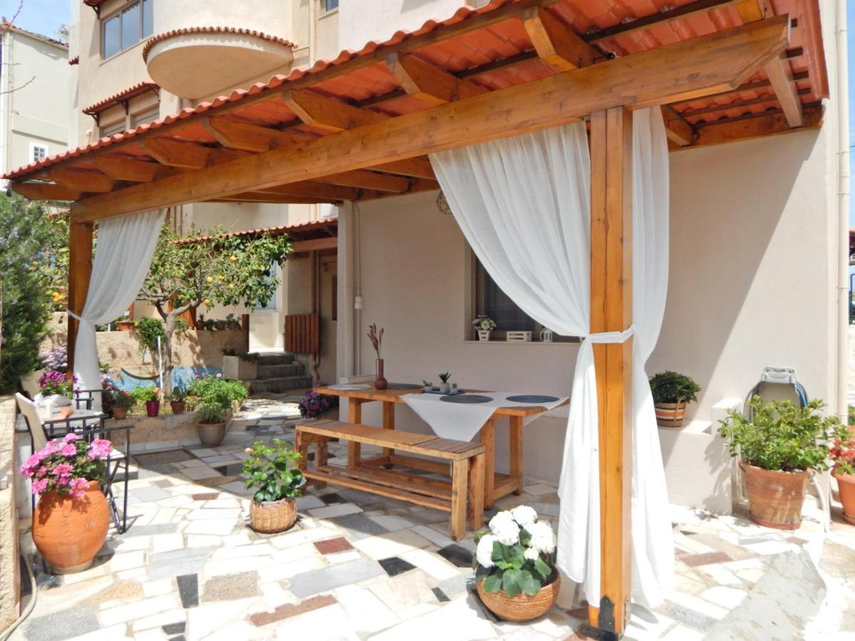 Psaromoura Apartment Agia Pelagia Екстериор снимка